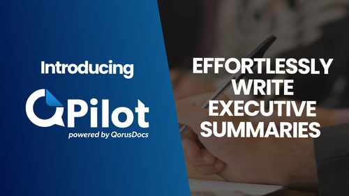 IQP - Exec Summaries